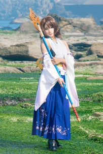 coser雨波 55 Final Fantasy X Yuna[17P-9.3M]